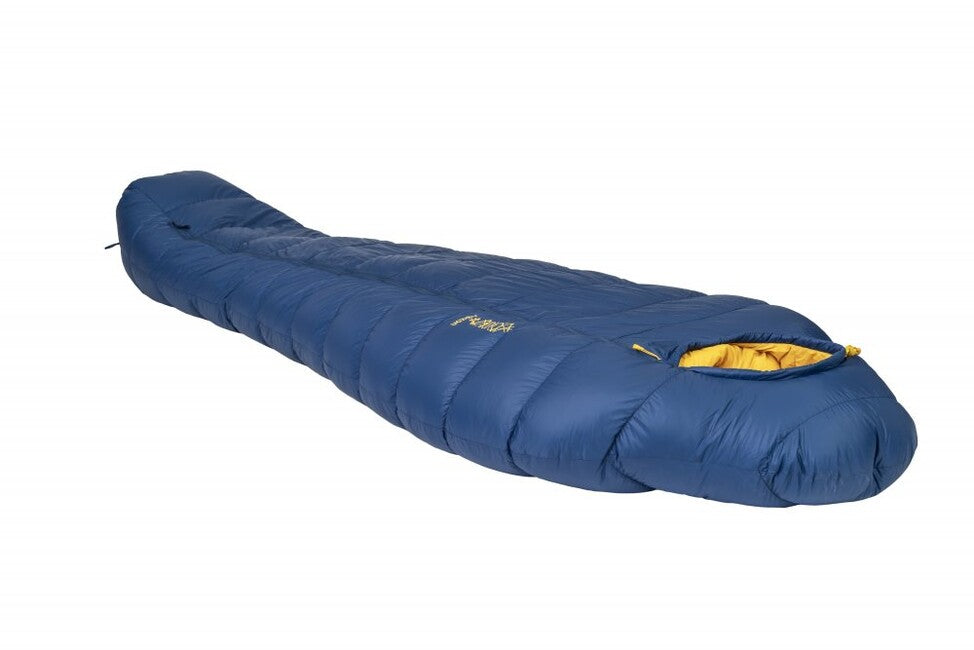 Patizon Ultralight G400 Sleeping Bag M Left, Navy/Gold