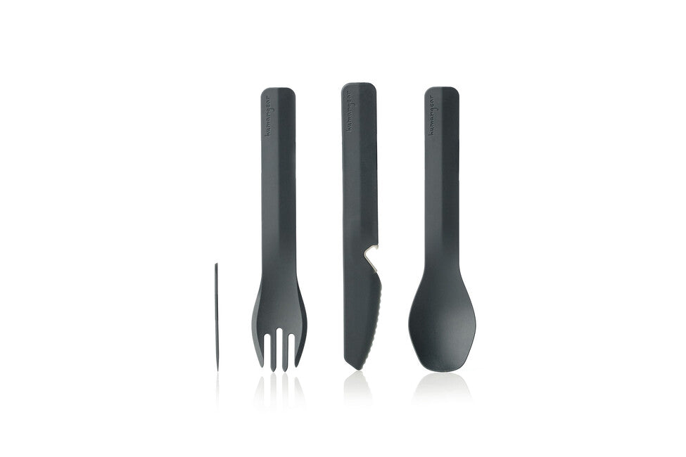 Humangear GoBites TRIO Utensils, Grey