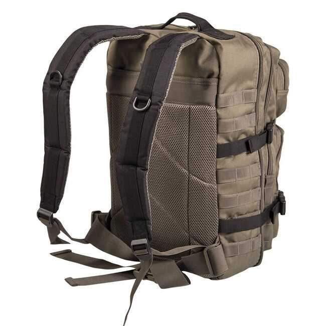 Mil-Tec Ranger US Assault Backpack, Large, Green-Black