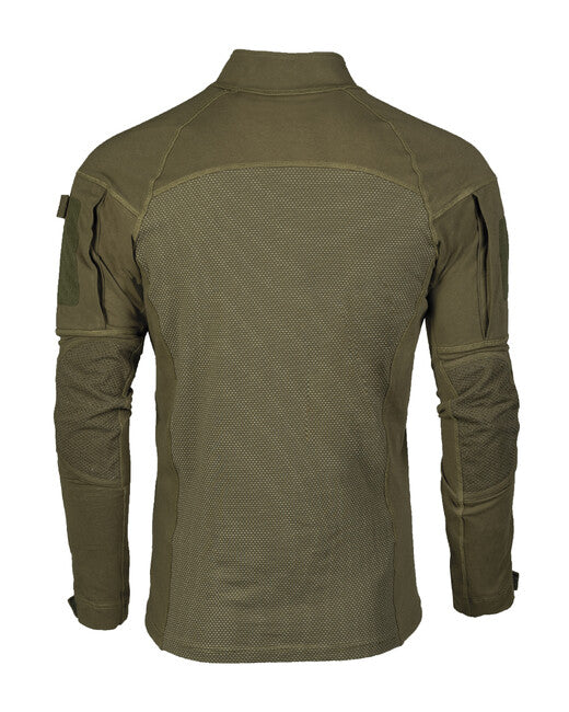Mil-Tec Assault Tactical Long Sleeve Shirt, Green