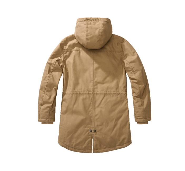 Brandit Marsh Lake Teddy Parka, Camel