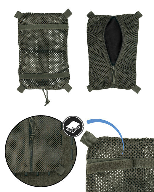Mil-Tec Mesh Organizer Pouch Medium, Green