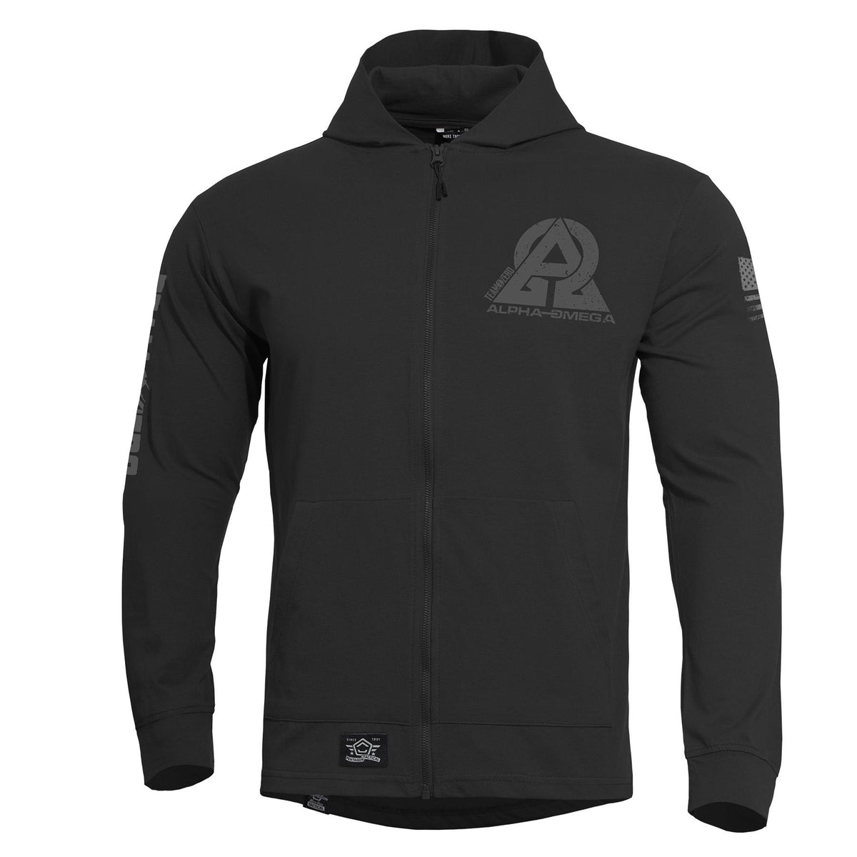 Pentagon Agis Instructor Zero Fleece Hoodie 165 g/m², Black