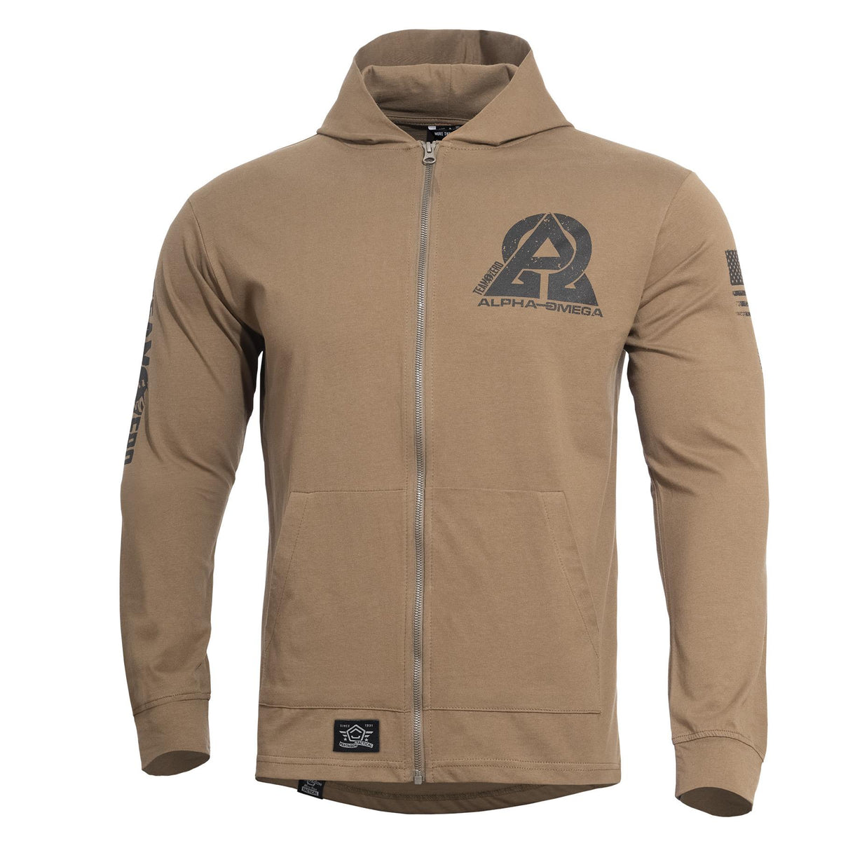 Pentagon Agis Instructor Zero Fleece Hoodie 165 g/m², Coyote