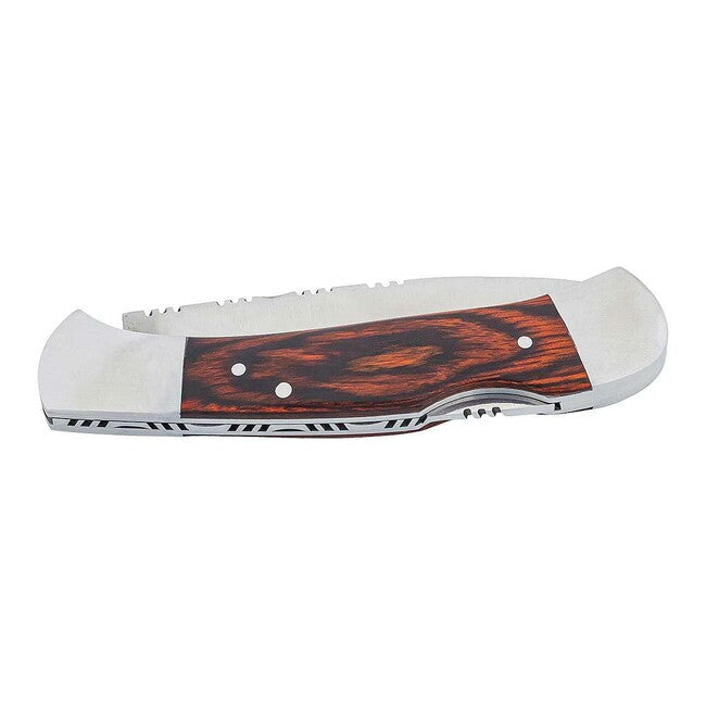 Herbertz Pocket Knife 6.7cm, Pakka Wood