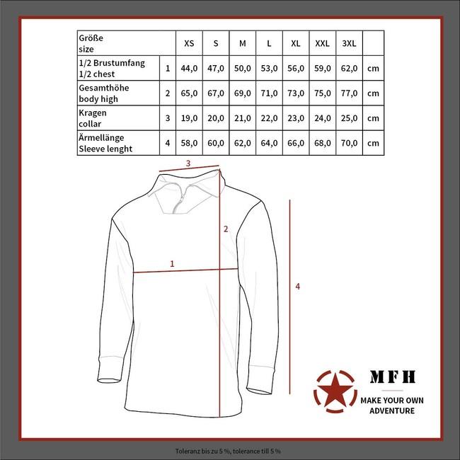 MFH Men's Thermal Undershirt Coyote Level 2