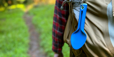 Humangear GoDigg Mini Shovel, Blue/Green