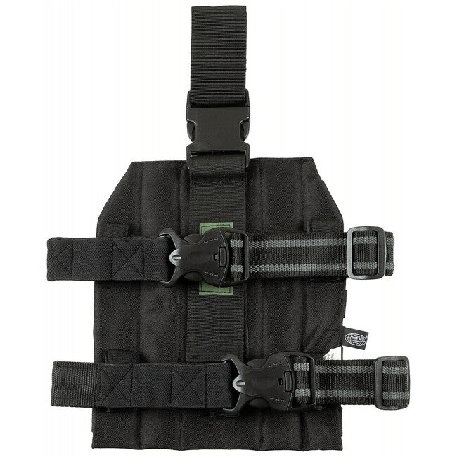 MFH Thigh Panel MOLLE, Black