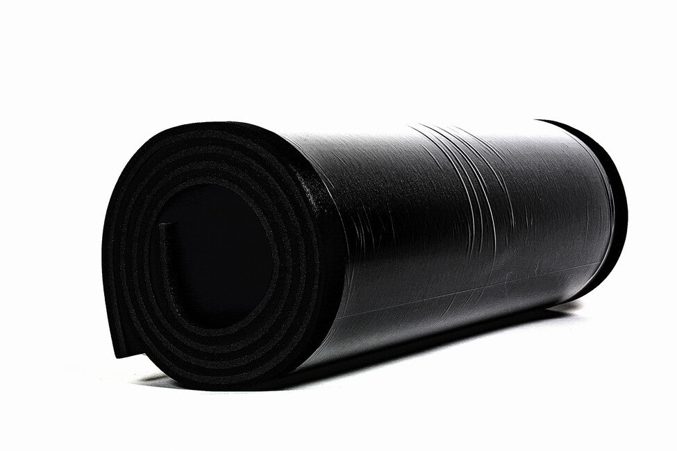BasicNature ECO Sleeping Mat, Black 200 x 55 x 1 cm Large