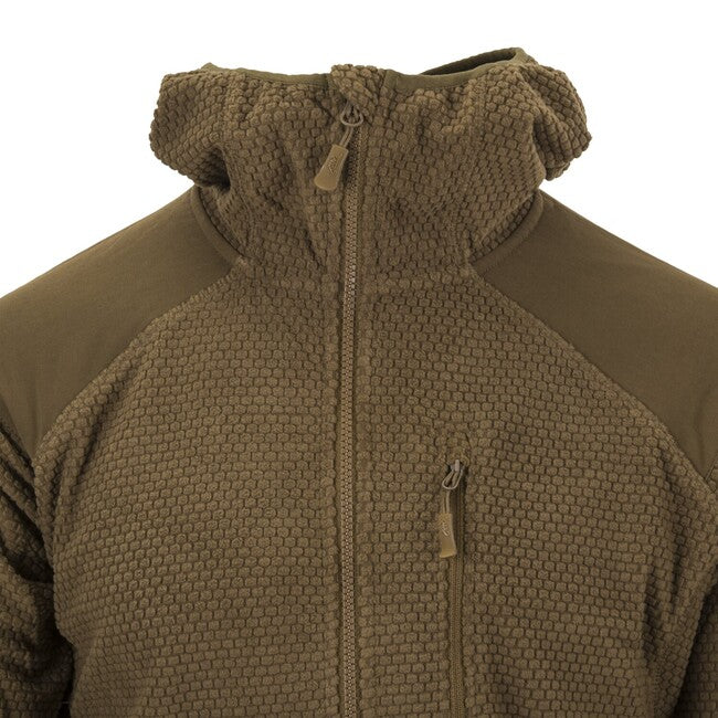 Helikon-Tex Alpha Hoodie Grid Fleece Shadow Grey