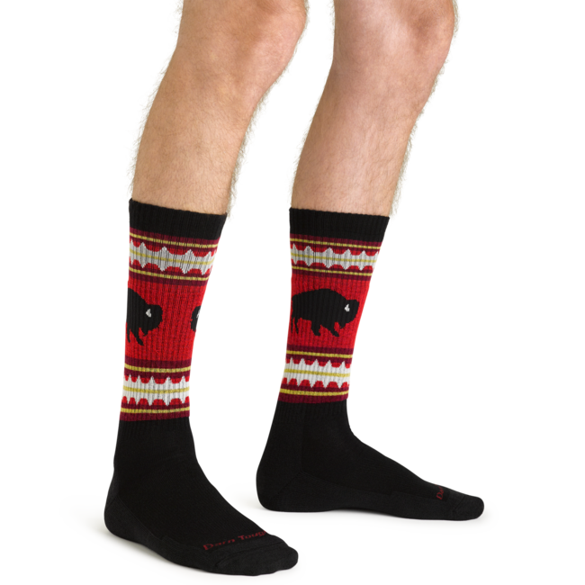 Darn Tough VanGrizzle Boot Midweight Cushion Socks, Black