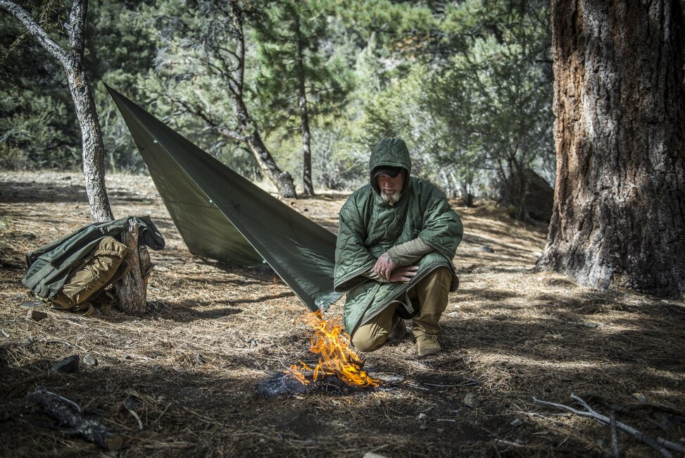 Helikon-Tex SWAGMAN ROLL Basic Poncho Liner, Coyote