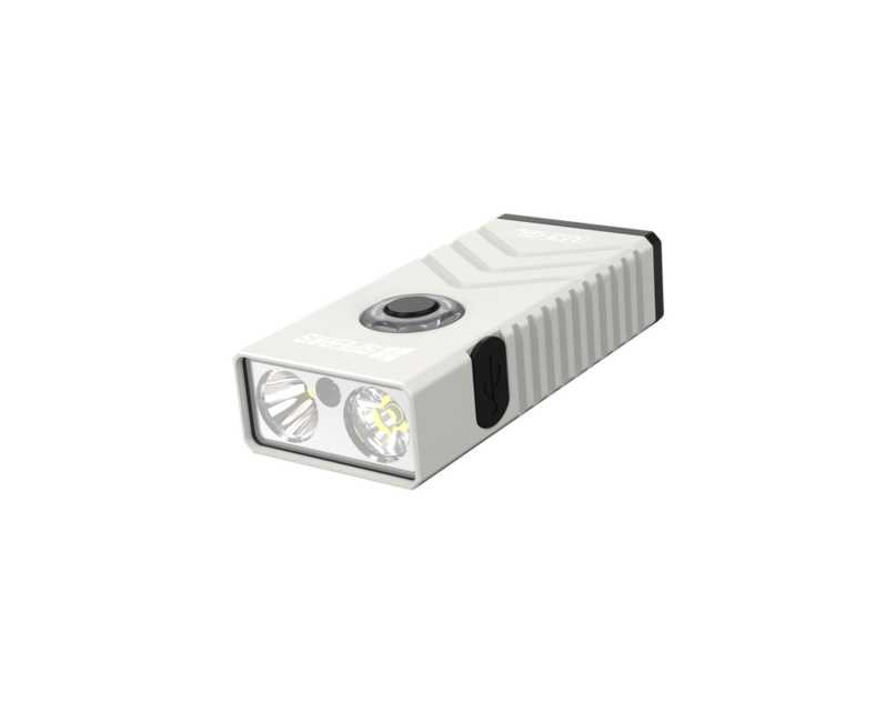 Speras U3-GL Multifunctional EDC Flashlight, White