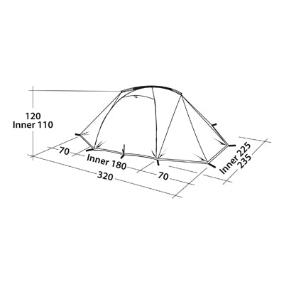 Robens Stan Lodge pre 3 osoby