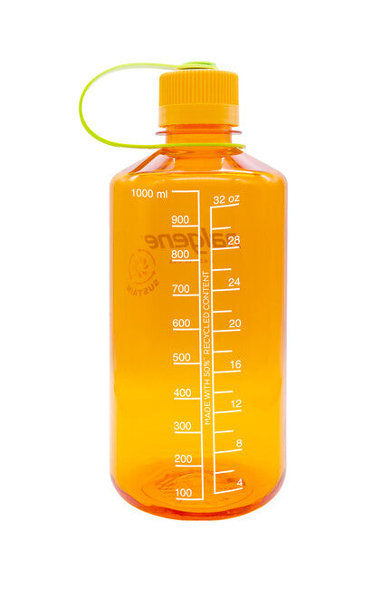 Nalgene NM Sustain Water Bottle 1L, Clementine