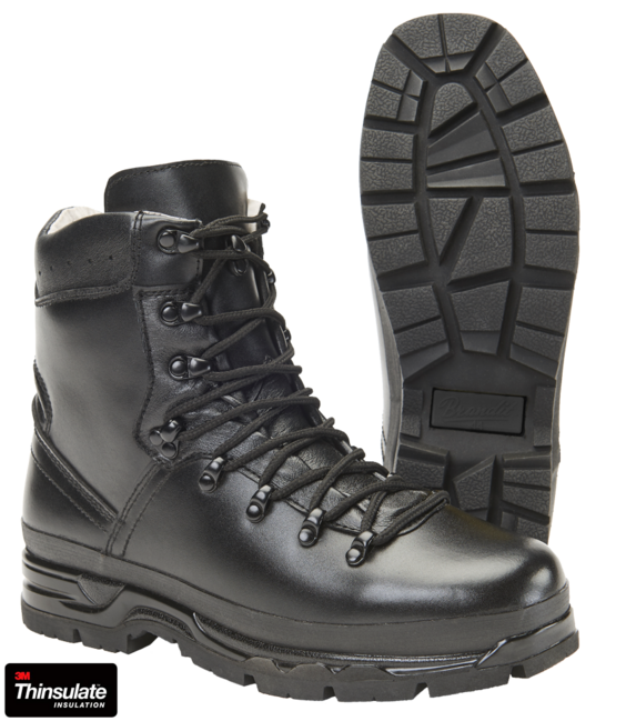 Brandit BW Mountain Boots, Black