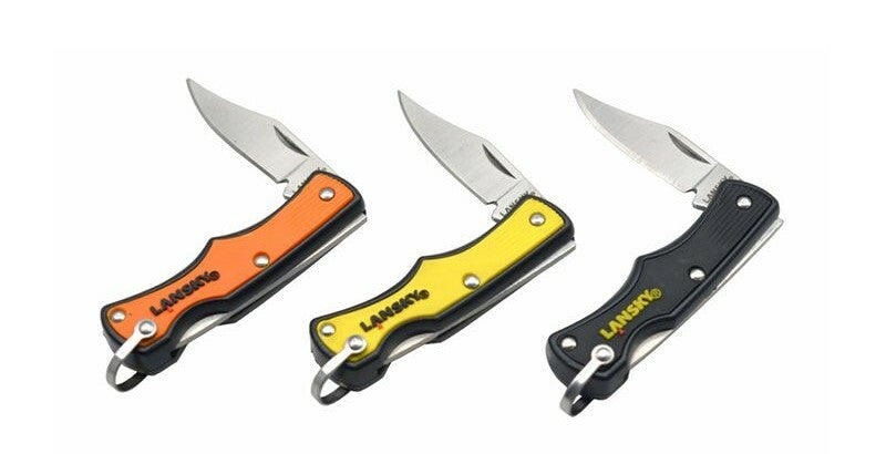 Lansky Mini Pocket Bowl Folding Knife, 45 pieces