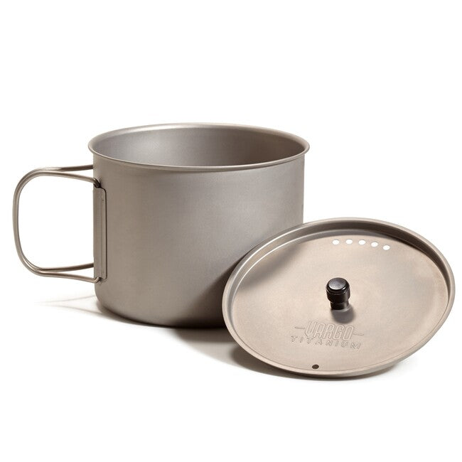 Vargo Ti-Lite Mug Titanium Ultralight Cup with Lid 0.9L