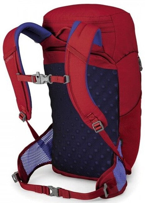 OSPREY Jet 18 II Kids Backpack, Cosmic Red