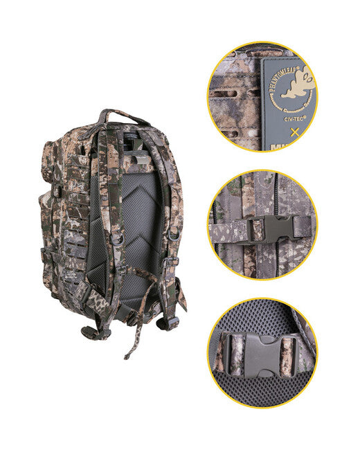 Mil-Tec Assault I Laser Cut Wasp Backpack Z1B