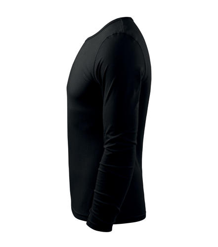 Malfini Long Sleeve T-Shirt Fit-T, 160g/m2, Black