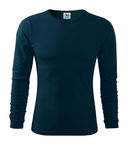 Malfini Long Sleeve T-Shirt Fit-T 160g/m2, Navy Blue