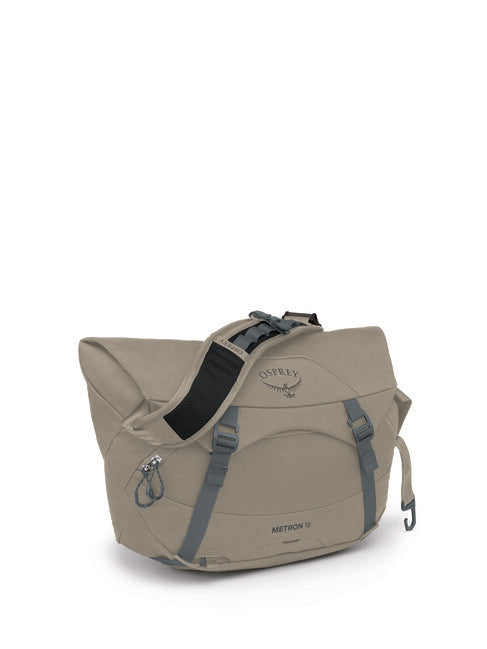 OSPREY Metron Messenger Shoulder Bag, Tan Concrete