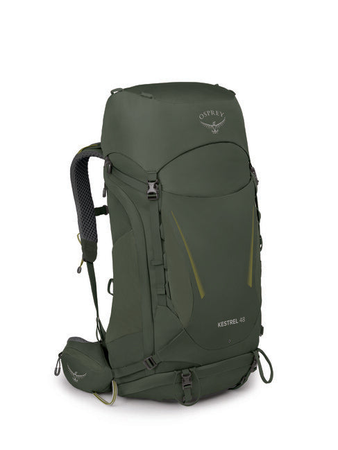Osprey Kestrel 48 Hiking Backpack, Bonsai Green