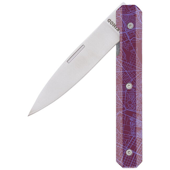 Akinod A03M00014 Pocket Knife 18h07, Downtown Violet