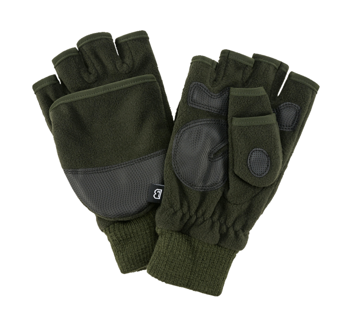 Brandit Fingerless Gloves, Olive