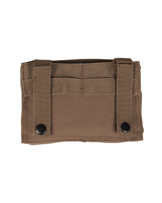 Mil-Tec Small Pouch LASER CUT Horizontal MOLLE Dark Coyote