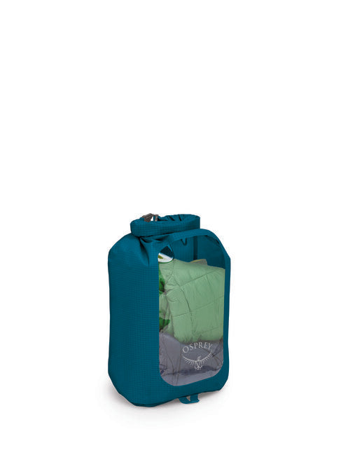 Osprey Dry Sack 12 W/Window, Waterfront Blue