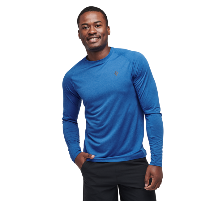 Black Diamond Men's Lightwire Tech Long Sleeve Shirt, Drifter Blue