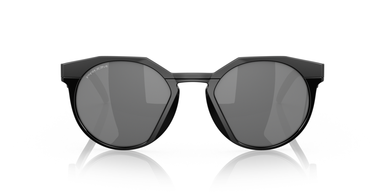 Oakley HSTN Sunglasses, Matte Black Frame, Prizm Black Lenses, 52