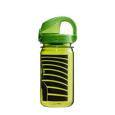 Nalgene Grip-n-Gulp Sustain Kids Water Bottle 0.35L, Green Monkey