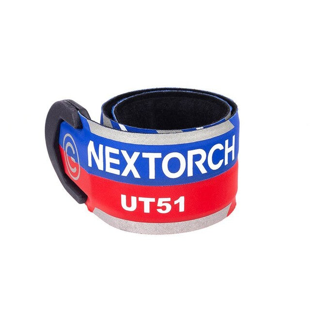 NexTorch UT51 Flashing Safety Tape, Red-Blue