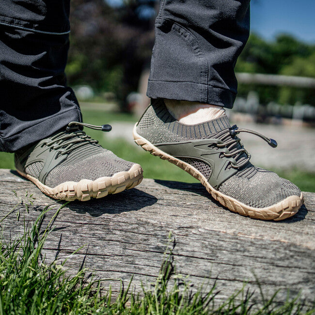 Bennon Bosky Barefoot Shoes, Khaki