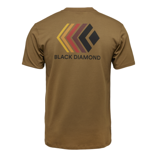 Black Diamond Faded Men's T-Shirt, Dark Curry
