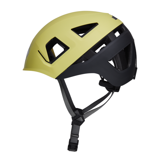 Black Diamond Captain Climbing Helmet, Lemon Grass-Black