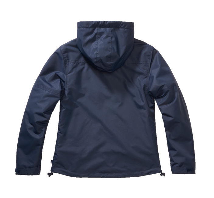 Brandit Women's Frontzip Windbreaker, Navy Blue