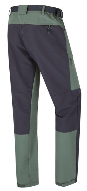 HUSKY Men's Outdoor Pants Keiry, Green/Anthracite