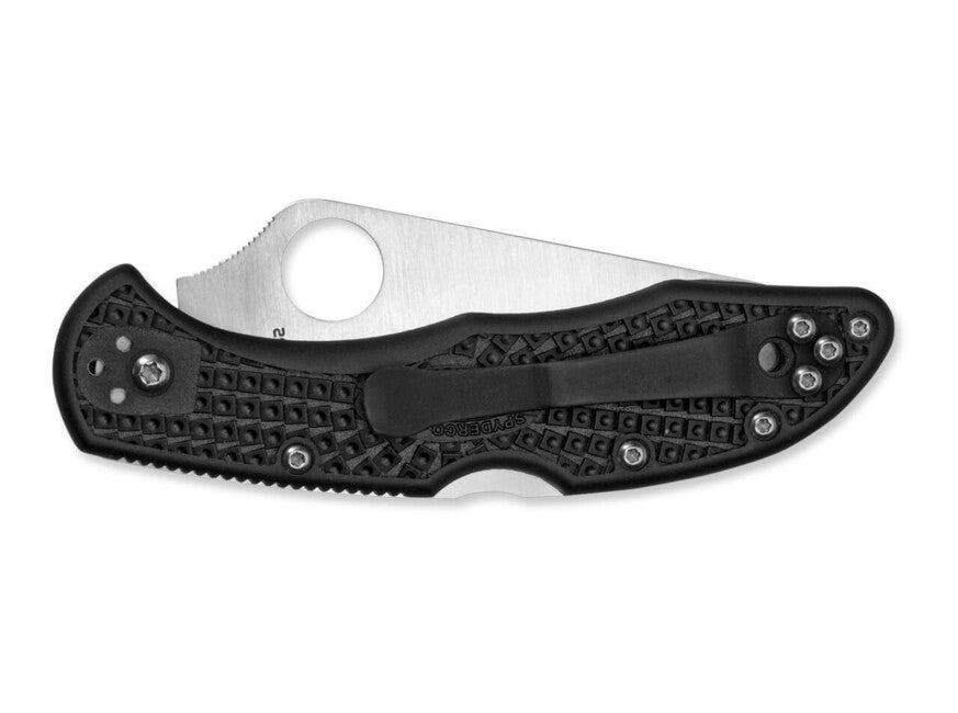 Spyderco Delica 4 Lightweight Folding Knife 7.5cm, Black