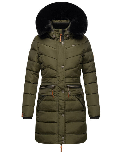 Navahoo Women's Winter Parka Paula with Hood
