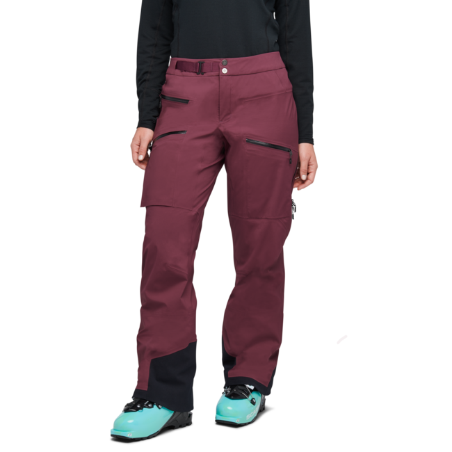 Black Diamond Dámske nohavice Recon Lt Stretch, blackberry