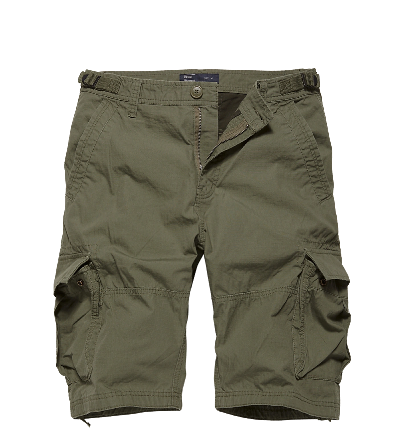 Vintage Industries Terrance šortky, dark khaki