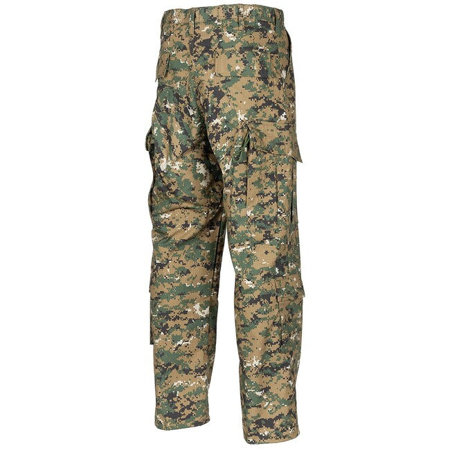 MFH American Field Pants ACU Rip-Stop, Digital Woodland
