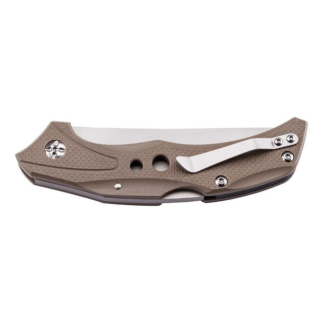 Herbertz Pocket Knife 9.4cm, G10, Tan