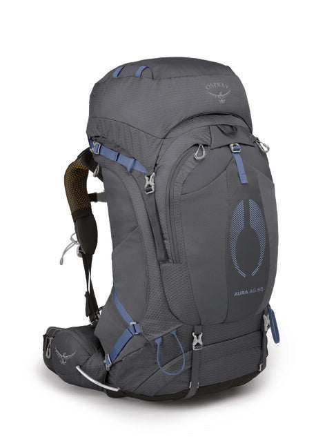 Osprey Aura AG 65 Hiking Backpack, Tungsten Grey