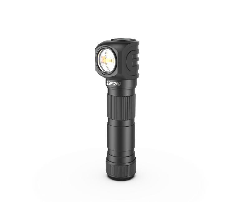 Speras SH18 Rechargeable Headlamp, Black