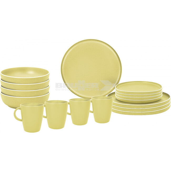 Brunner Lunch Box Dolomit Camping Cookset, Yellow